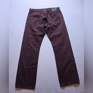 Levi's 514 Staright Fit Maroon Jeans 34x32